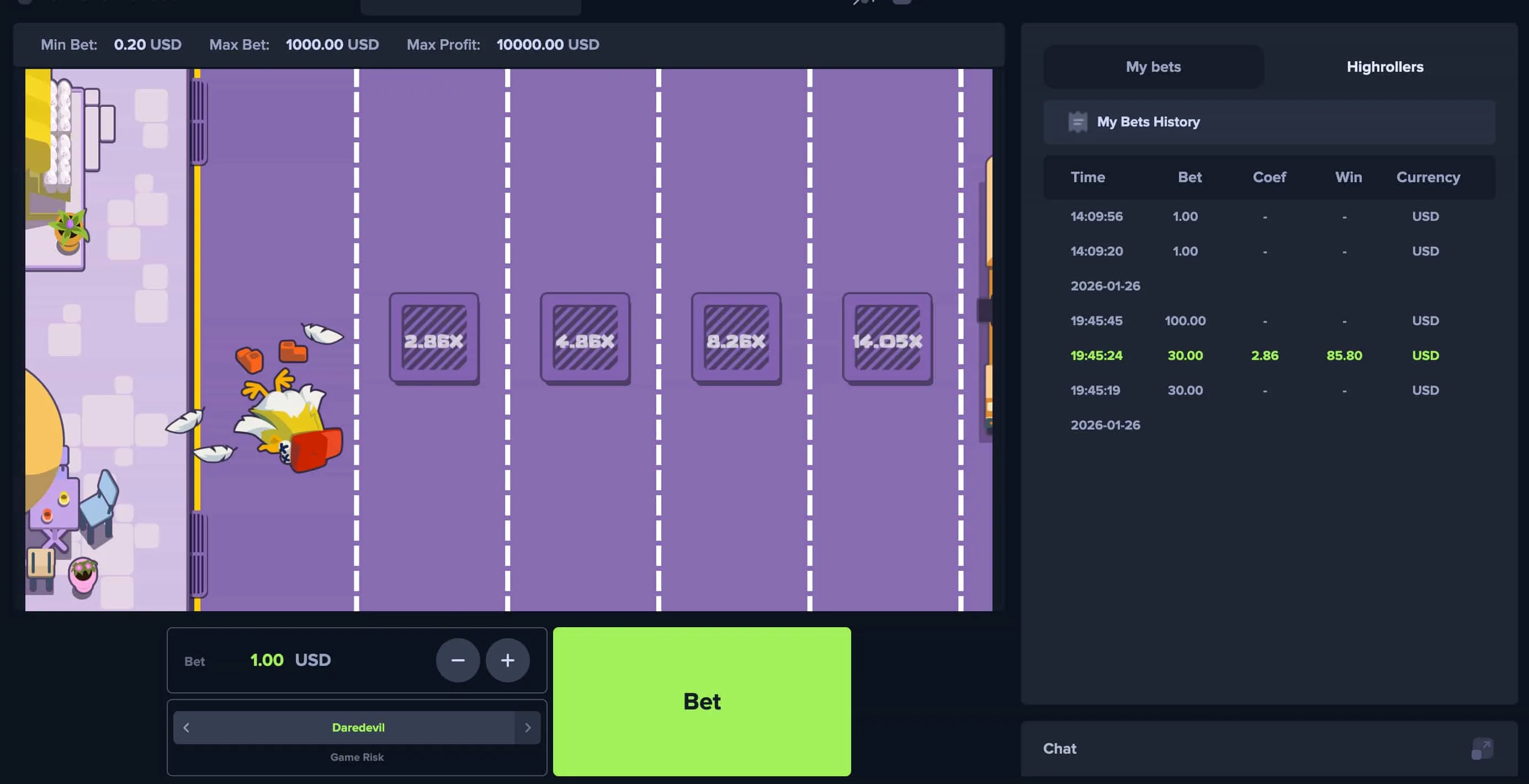 Apprendre les Bases de Chicken Cross